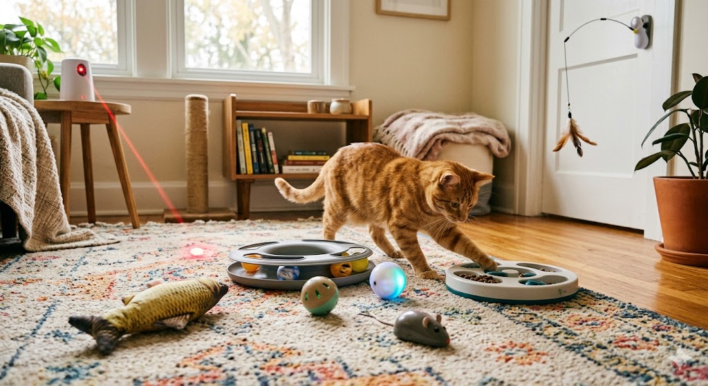 Bored Cat? 8 Interactive Toys to Keep Your Feline Friend Busy While You're Away